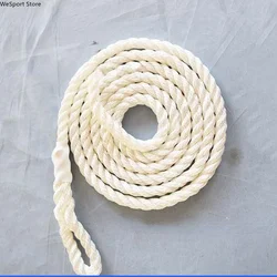White/Black High strength polyester Boat Fender Lines 3/8'' x 6.5ft Bumper Whips Ship Boat Lifting Rope for Lots of boat fenders