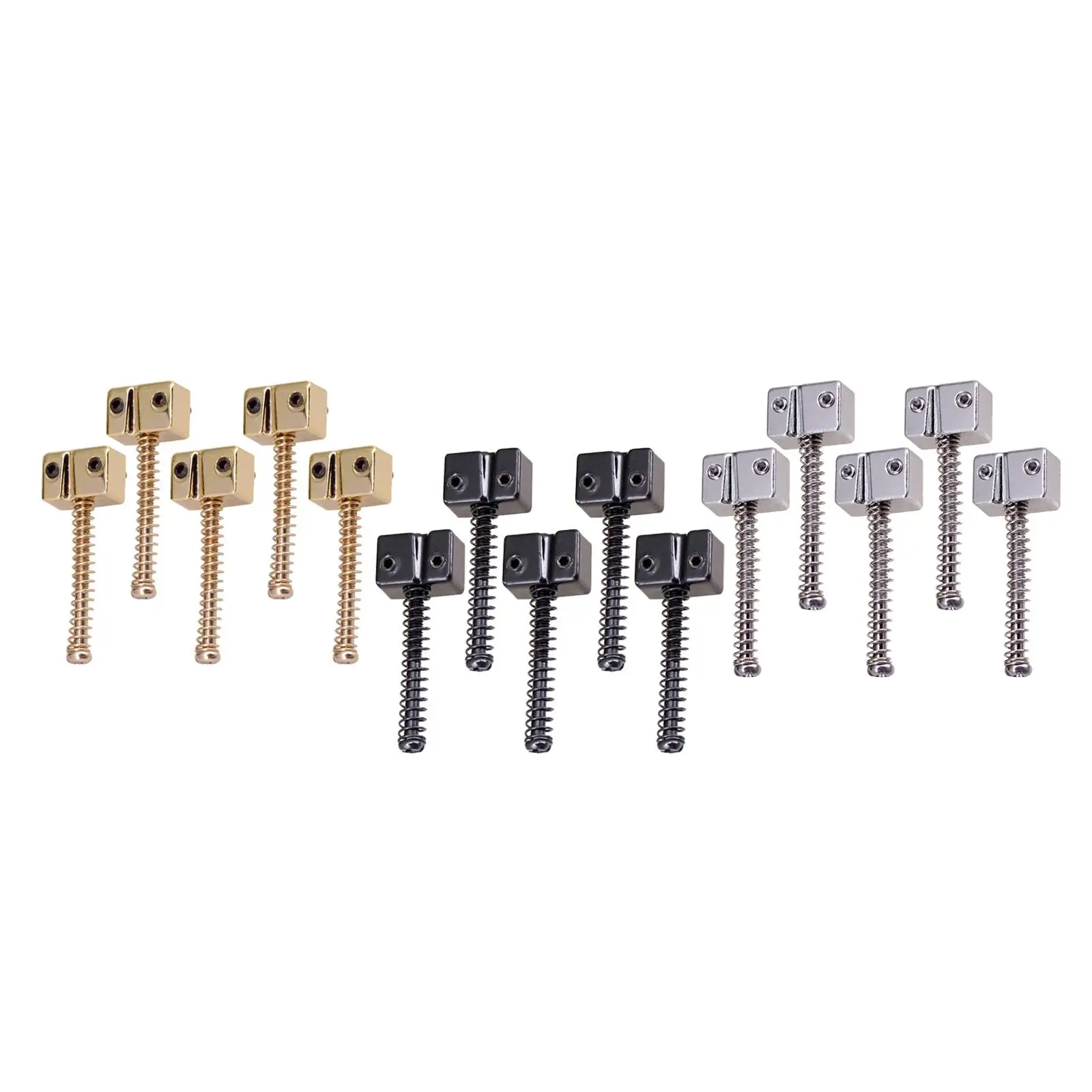 5pcs Alloy Bass String Saddle Code for Bass Electric Guitar Replacement Part