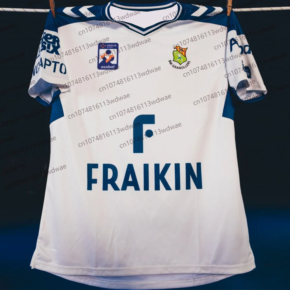 

2026 Spain FRAIKIN BM. GRANOLLERS Handball Shirt Youth Kid Sportwear Training Handball Uniform Breathable Handball Jersey Kit