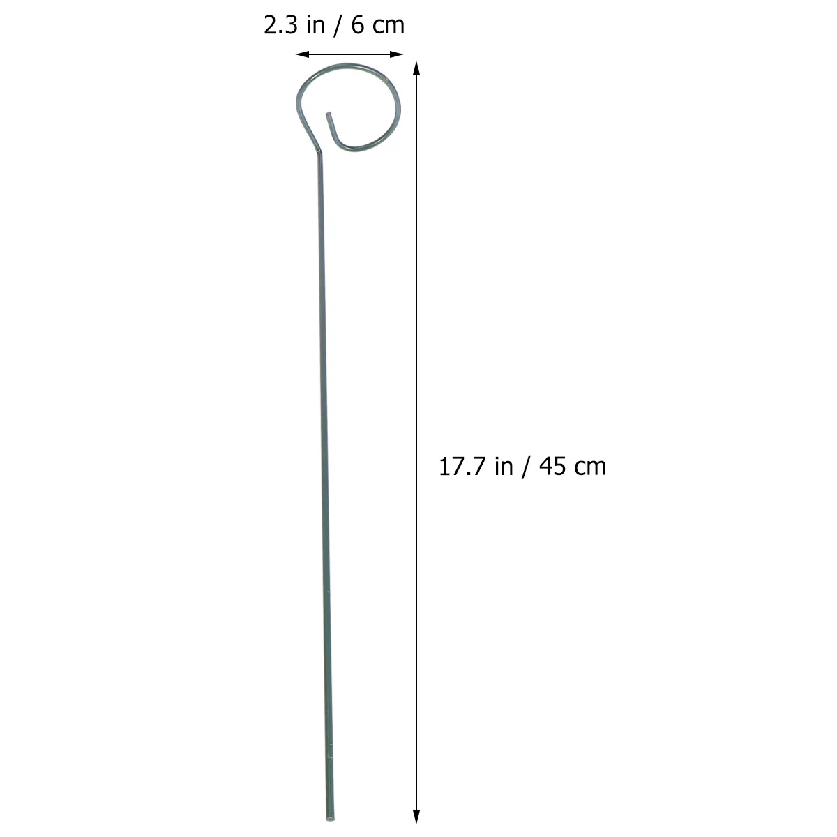 

5Pcs Climbing Plants Holder Rustproof Durable Reusable Single Stem Support Frame Elegant Garden Decor Stable Stand