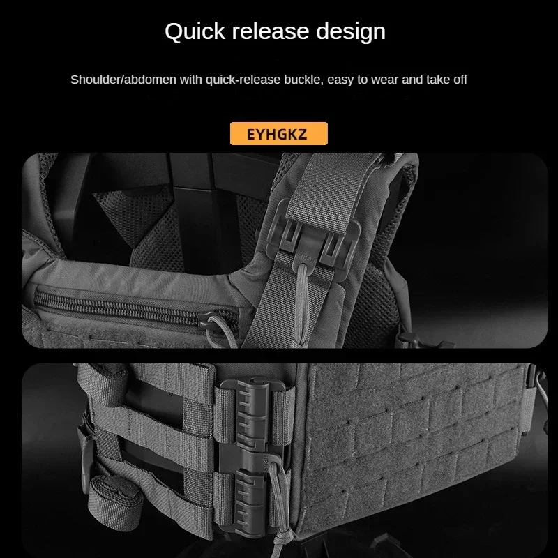 EYHGKZ Tactical Hunting Vest CS Wargame Shooting Outdoor Training Protective Paintball Accessories Airsoft Sports Equipment