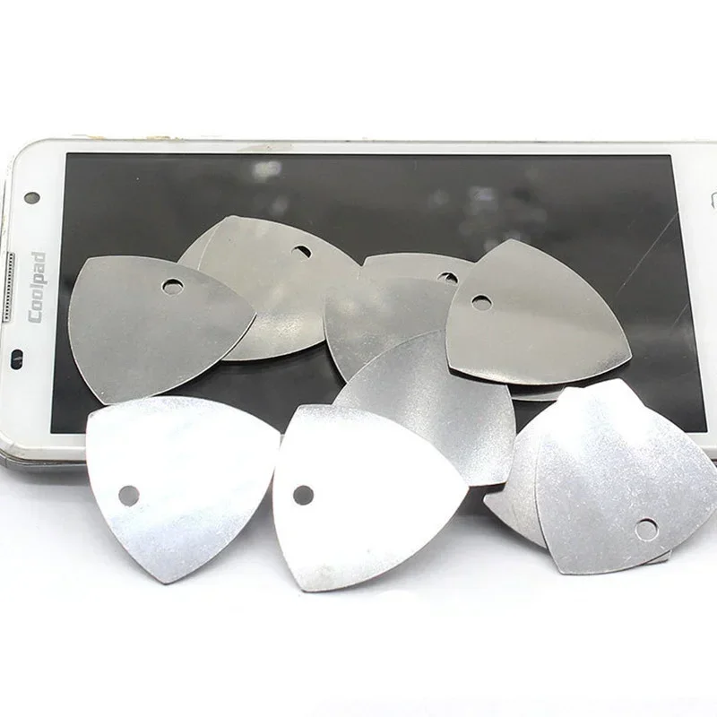1/3/5/10/20/50PCS Metalowe narzędzia do otwierania telefonu Metalowe kostki gitarowe Otwieracz do iPhone iPad Tablet PC Zestaw narzędzi do demontażu i naprawy — zdjęcie 3