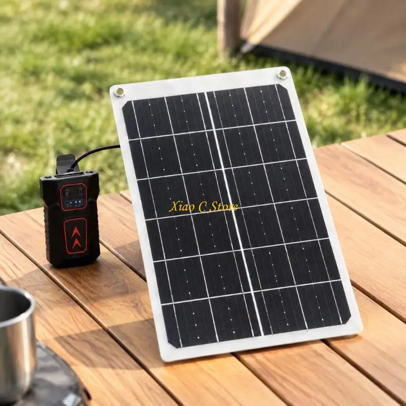 Y1AE Monocrystalline Solar Array 15W Solar Panel for Direct-Sun Electronic Charging