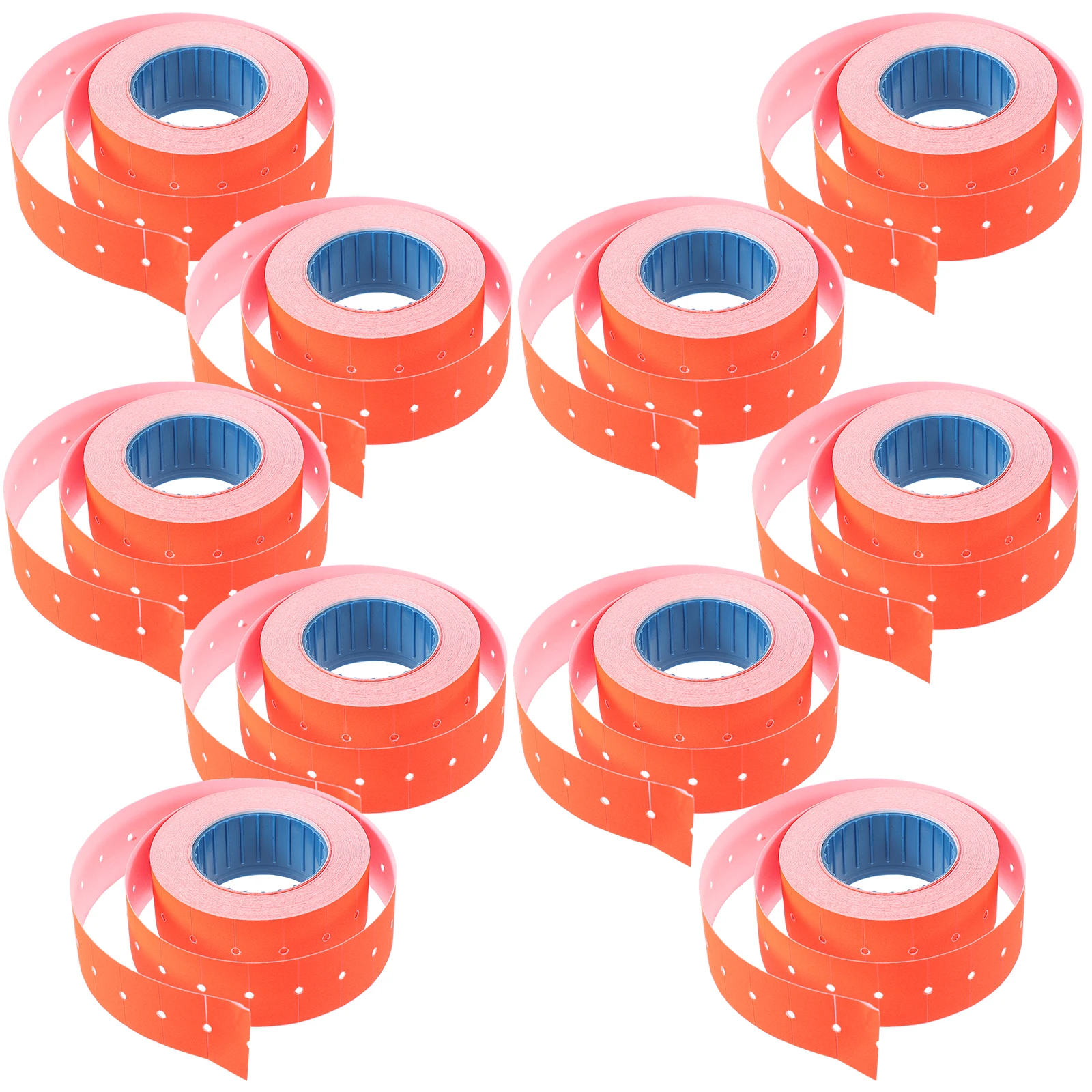 1 Roll Self-Adhesive Price Label Paper Clear Printing Fast Drying Smooth Output For Retail Store Sale Signs Market Supply