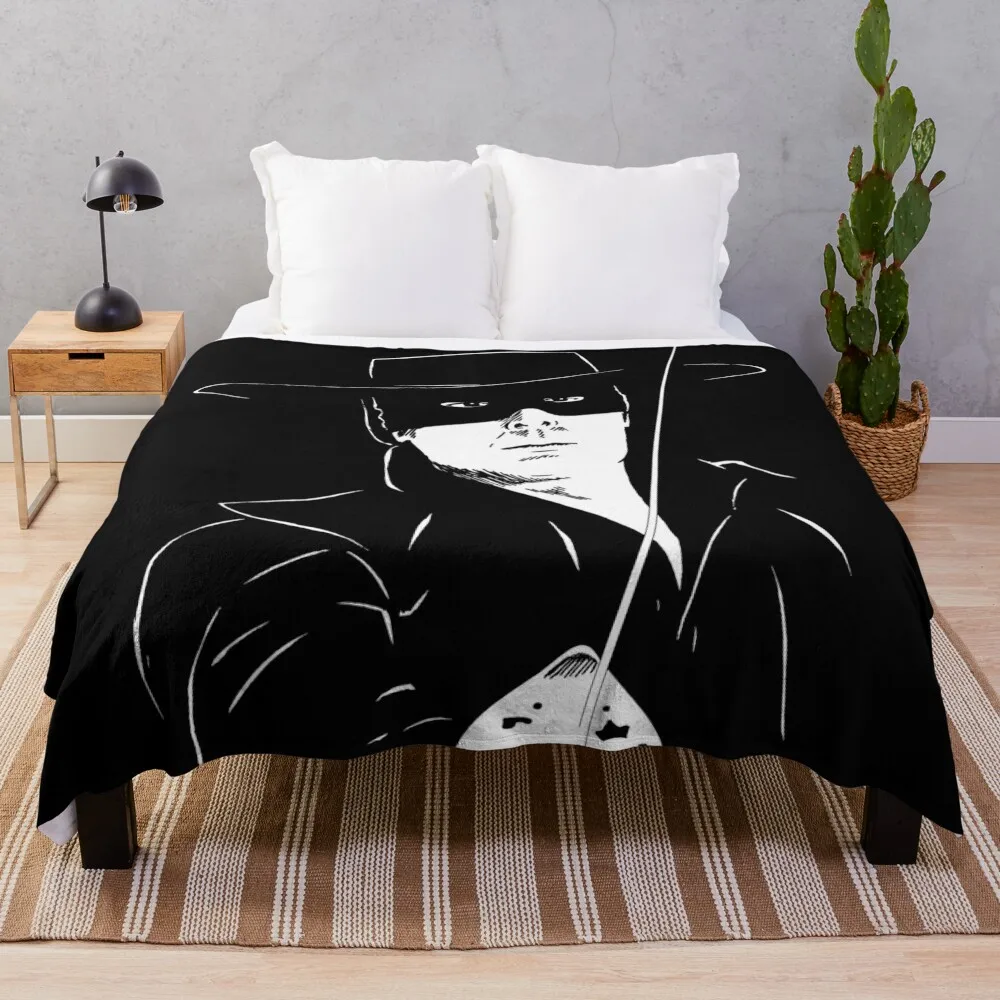 Zorro - Alain Throw Blanket Picnic Kid'S Luxury St Decorative Beds Blankets