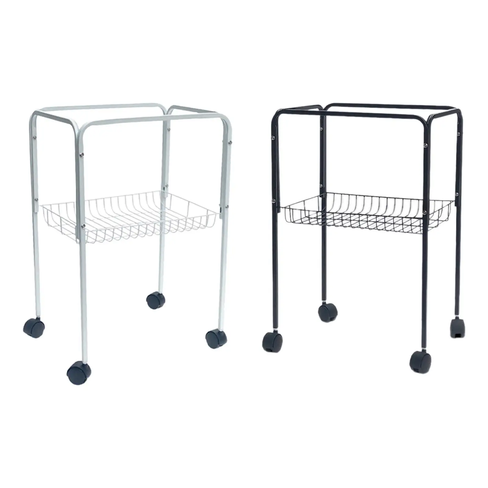 

Подставка для птичьей клетки, приставной столик, простой с колесиком, металлический каркас, поднос для ванной комнаты, декоративный поднос для спальни, гостиной, дома, детской комнаты