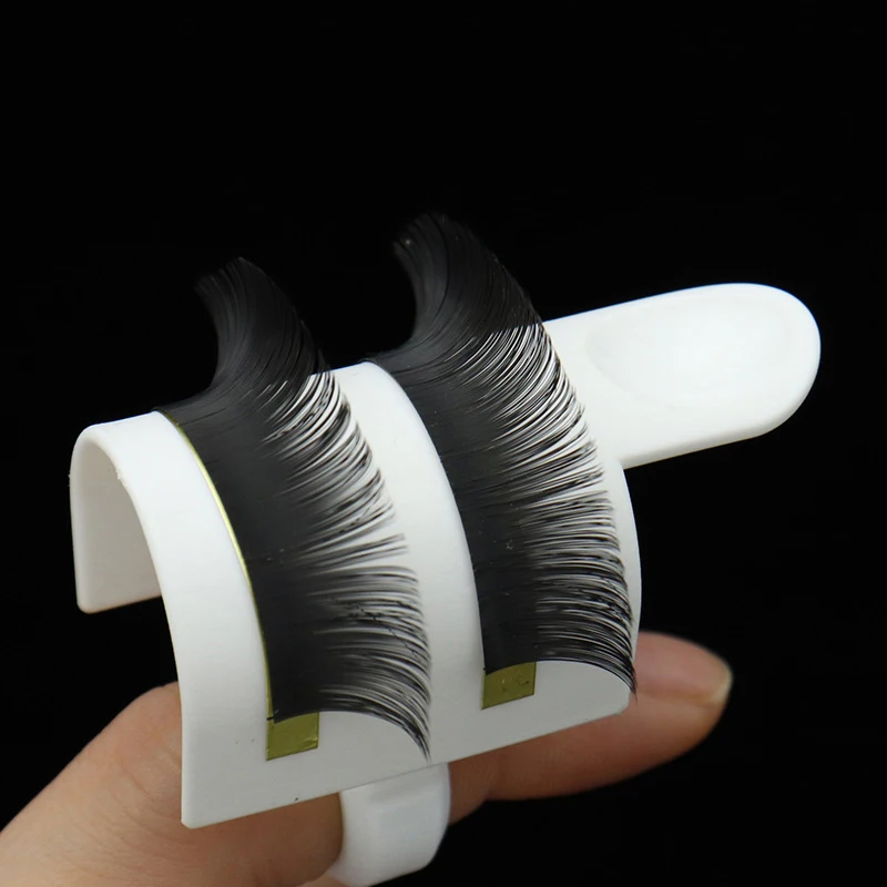 Eyelash Splitter Nail Art Tattoo Glue Pallet Holder Eyelash Extension Rings Stand Adhesive Pigment Holders Finger Beauty Tools