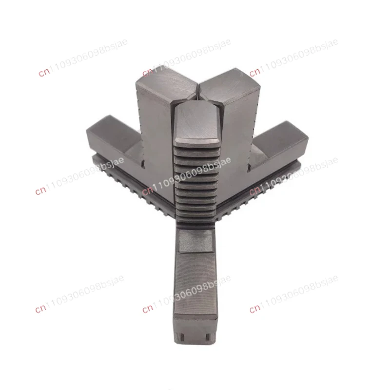 Extended jaws, raised front and reverse jaws, extended anti-jaw global chuck three jaws