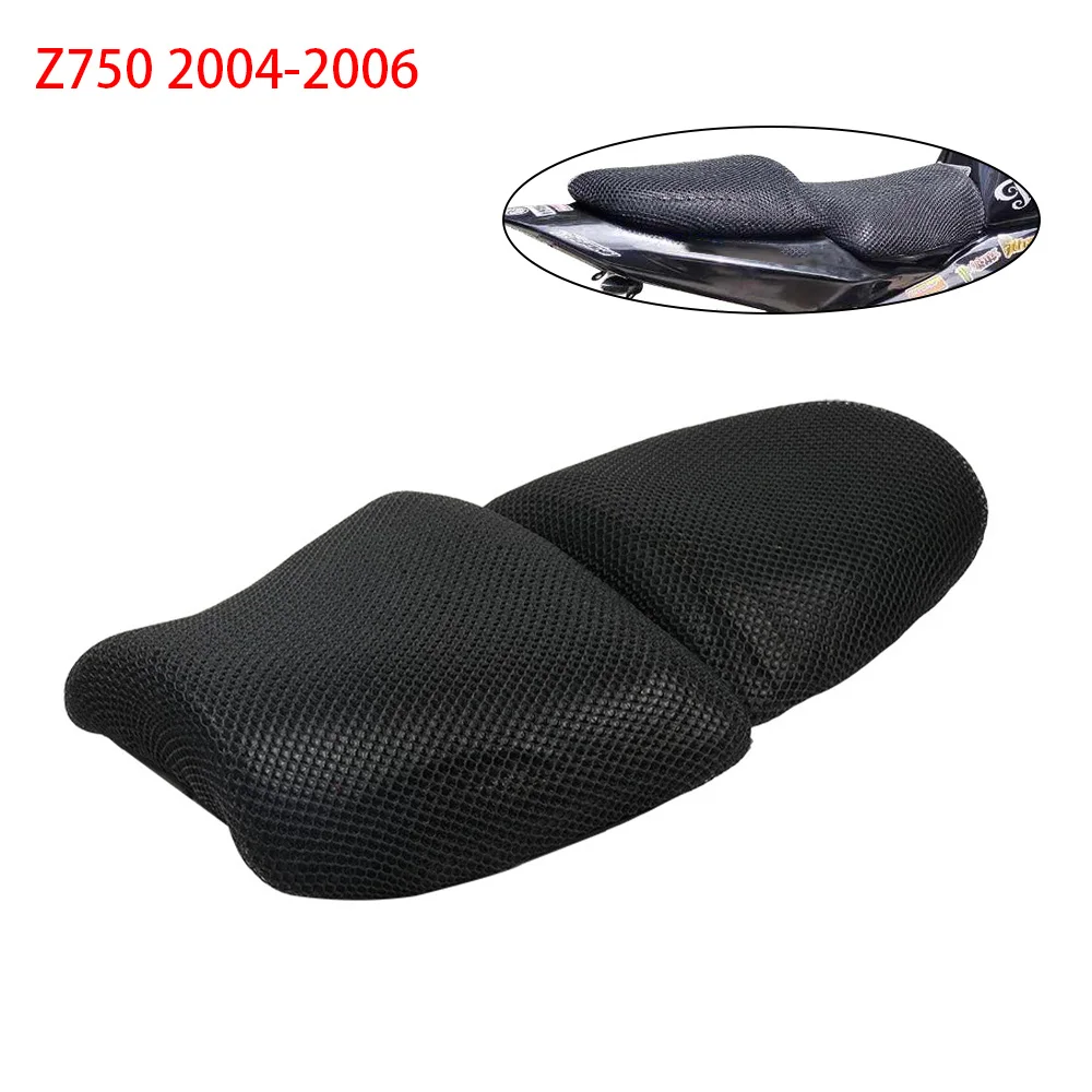 

Чехол на сиденье для мотоцикла Kawasaki Z750 2004-2006, 3D сетчатый дышащий чехол, аксессуары для z750 2004 2005 2006