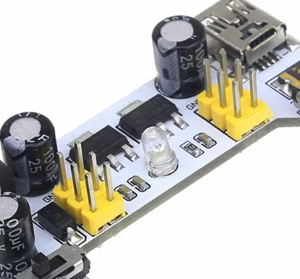 MB-102 MB102 DC 7-12V Mini USB 2 canali scheda interfaccia Breadboard modulo di alimentazione per Arduino