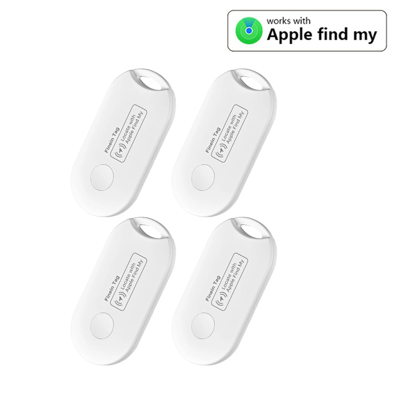 Bluetooth Tracker Works With Apple Find My Keys Finder and Item Tracker Tags MFI Certification for Car Keys and Phones Bags