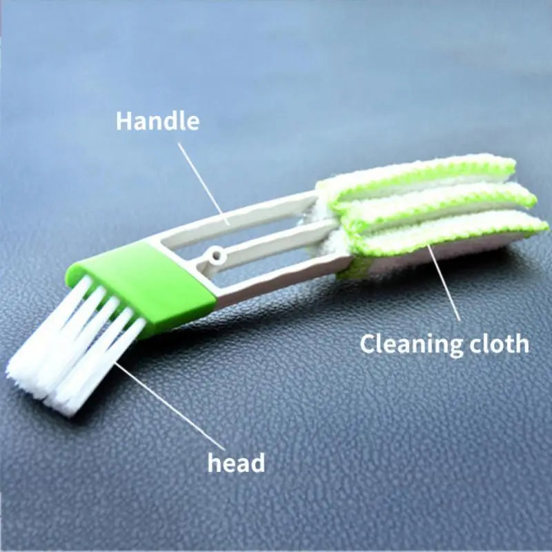 

Multifunctional Air Conditioning Outlet Brush Super Soft Deep Cleaning Dust Soft Brush Universal Car Gap Dust Removal Brush