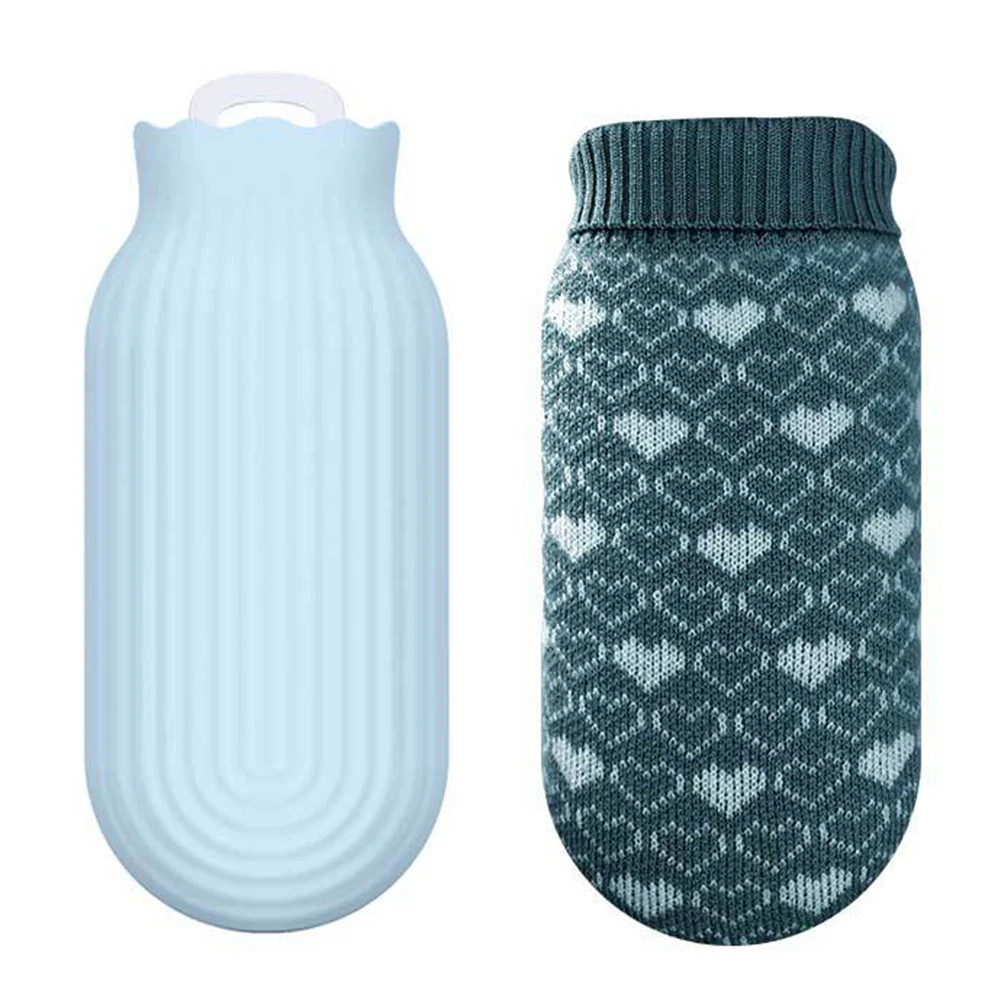 Innovative Portable Silicone Hot Water Bottle Designed For Quick Heating In Microwave Or Cooling In Refrigerator