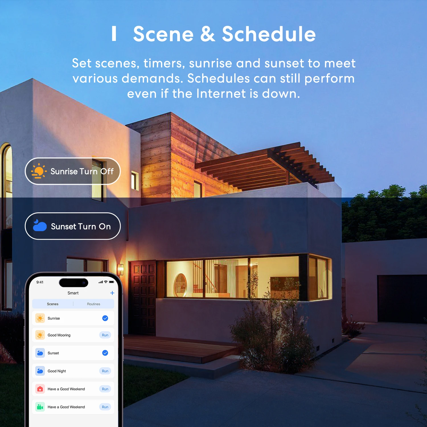 مصباح ليد ذكي Meross-WiFi ، إضاءة خافتة ، إضاءة داخلية ، مؤقت ، جهاز تحكم عن بعد ، اليكسكا ، جوجل ، سمارت ثينغز ، RGBWW ، E27 ، E26 ، RGBWW