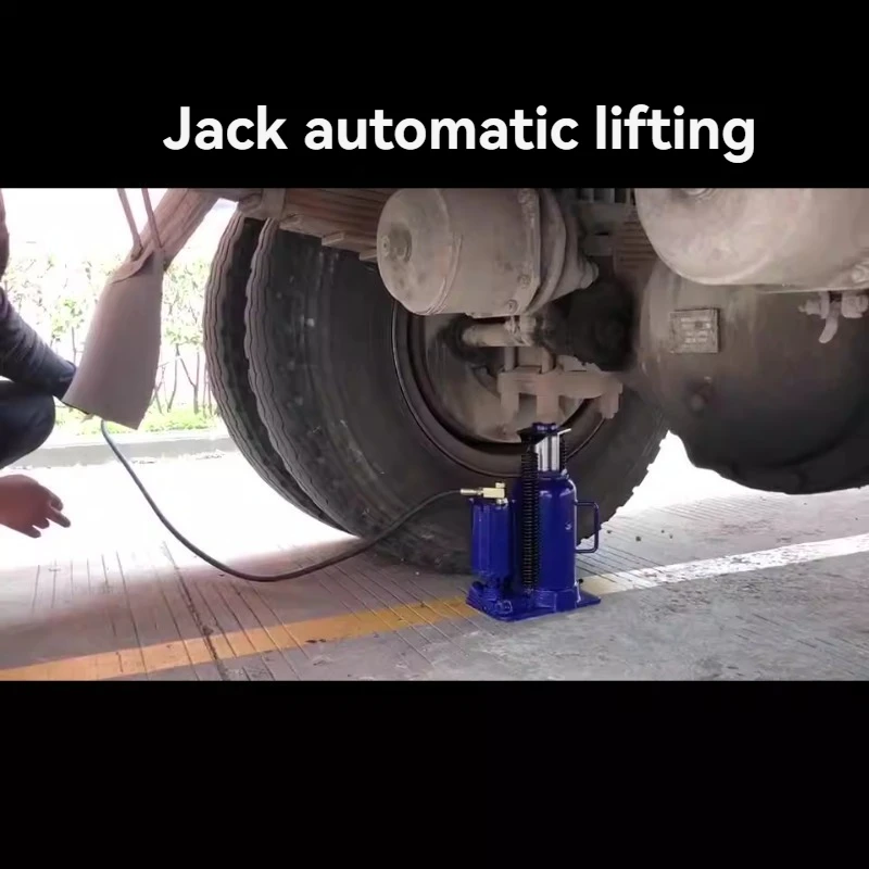 50 Ton Hydraulic Bottle Jack 12T 20T 32T Heavy Duty Industrial Lift for Truck Auto Repair Garage Use Pneumatic Lift System