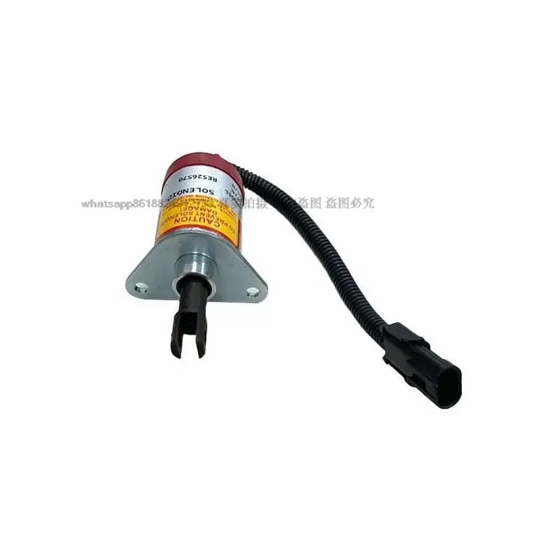 Hot Sale RE526570 12V Flameout Solenoid Valve Suitable For Deere 315 317 320 325 328 332