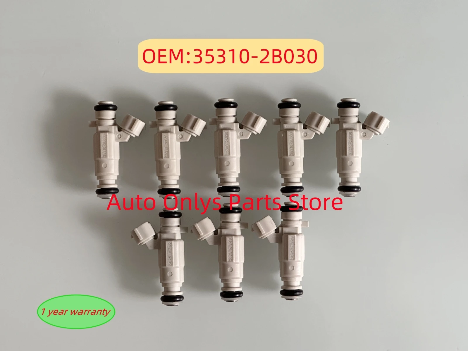 8pcs 35310-2B030 New High Quality Fuel Injectors Nozzle 353102B030 For - Hyundai For - KIA CERATO SOUL CAR Engine Parts