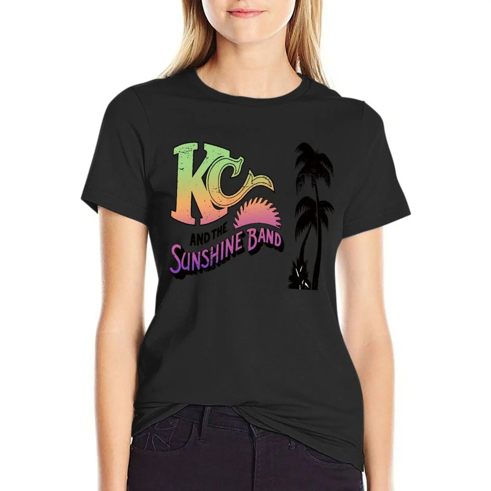 Kc and the sunshine T-Shirt funny quick-drying cute clothes quick drying graphic t-shirts for Women