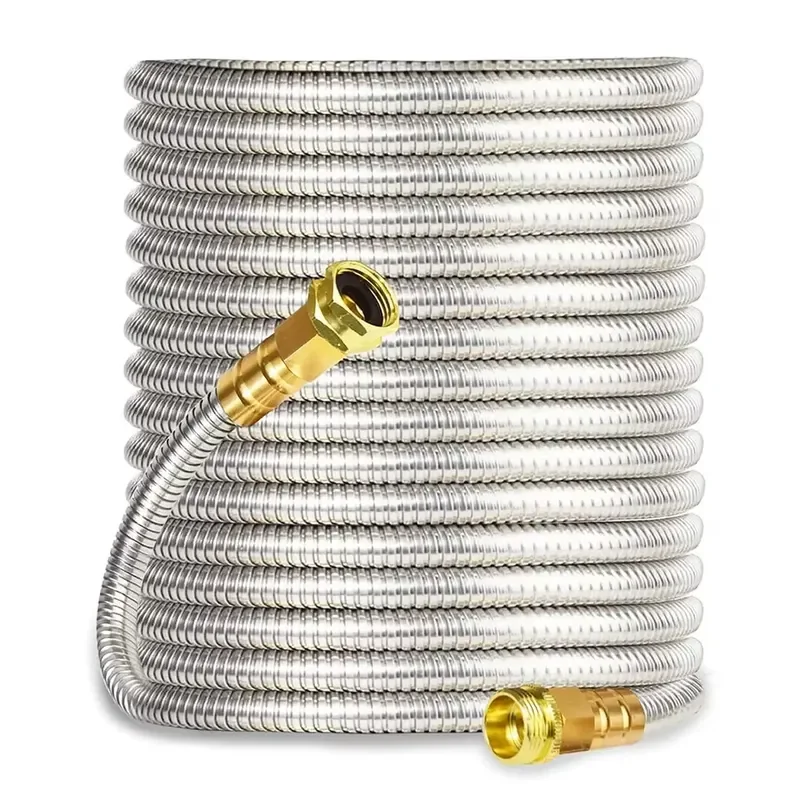 for Expandable Stainless Steel Water Garden Hose 25FT 50FT 75FT 100FT New Product Hot Selling