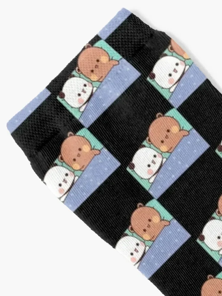 Bear and Panda Bubu Dudu Balloon Socks Toe sports New year's Men Socks Women's