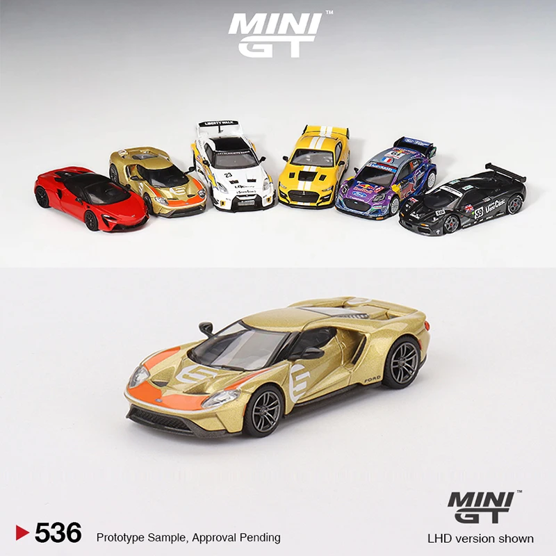 MINIGT 1:64 GT Model Car Moody Heritage Edition Alloy Sport Vehicle #536 LHD