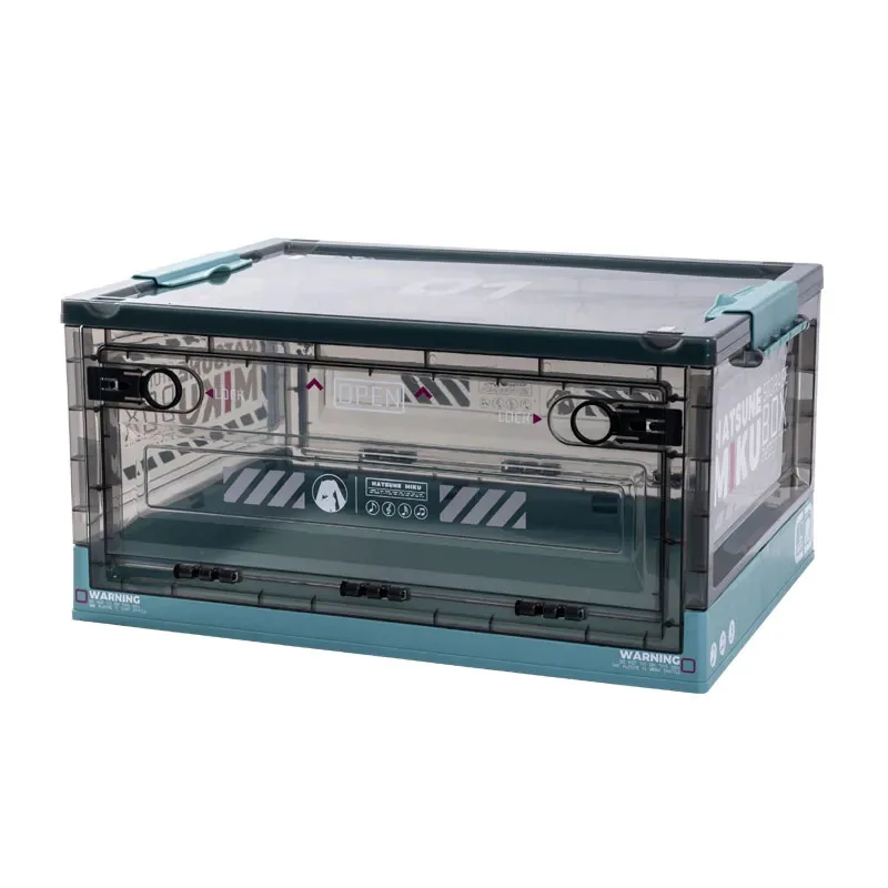 

Hatsune Miku storage box two-dimensional animation peripheral large-capacity portable folding portable multi-layer storage box