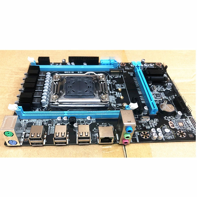 X79-H61 computer main board LGA2011 pin Support server memory E5 2660cpu set