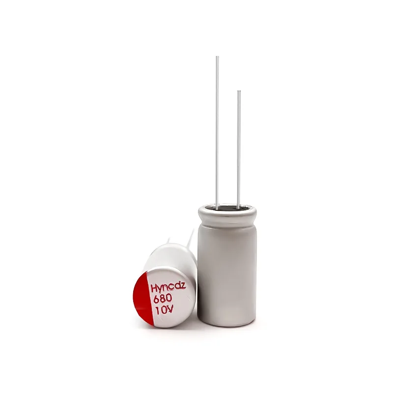 

100pcs 10V680uf solid state capacitor new original long life high temp radial lead 6x11mm low esr for power supply repair
