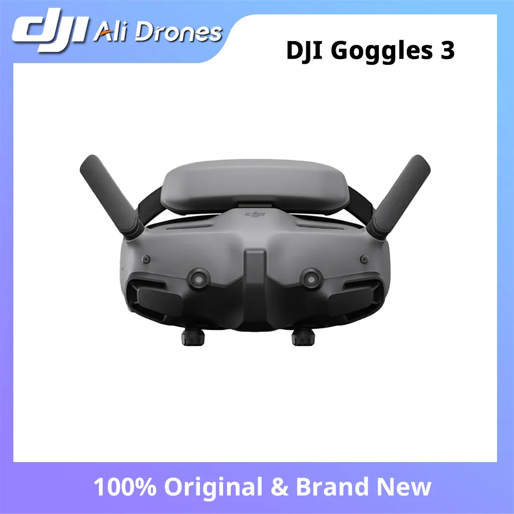 DJI Goggles 3 с OLED-экраном, сертификацией Low Blu-ray, 1080p, скорость обновления 100 Гц, Avata 2, Mini 4 Pro, Air 3, Neo