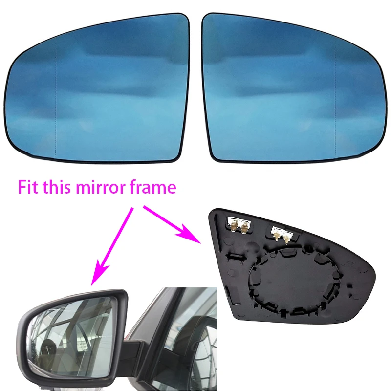 

For BMW X5 E70 2007-2013 X6 E71 E72 2008 2009 2010 2011 2012 2013 2014 Auto Left Right Side Heated Wing Rear Mirror Glass