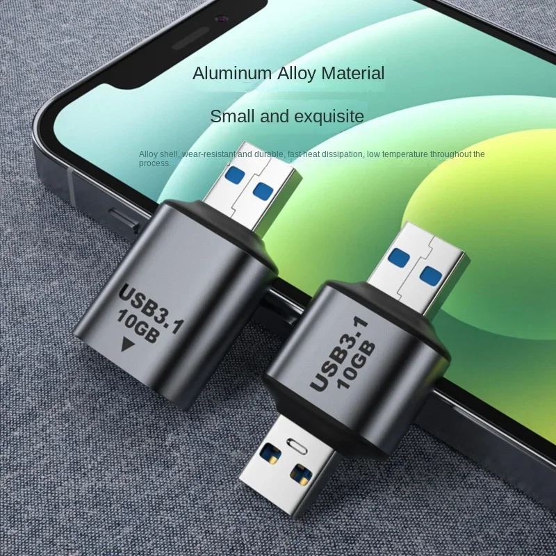 USB3.1 to TYPE-C adapter for high-speed transmission of audio and video charging data, 10gbps converter