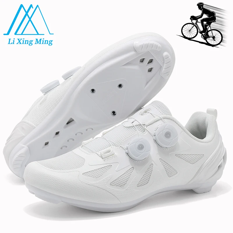 

Speed Road Cycling Sneaker Men Professional Racing Bike Self-Locking Cleat Flat Pedal Women Outdoor Racing Mtb Bicycle Shoes