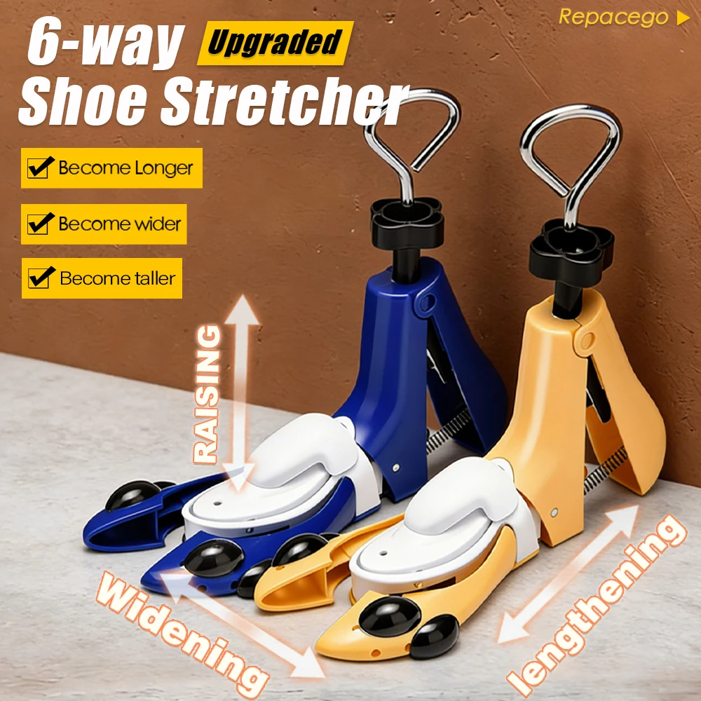 1/2Pcs Repacego Shoe Stretcher Shoe Trees Universal Unisex Women Men Adjustable Length Width high top Expander Extender Keeper