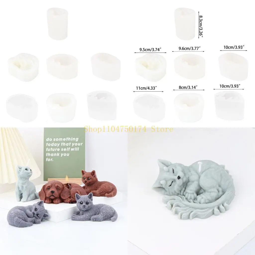 

Силиконовая форма для домашних животных, DIY ремесленный проект, многоразовое мыло, пластырь, инструменты для выпечки шоколада, аксессуары, лидер продаж