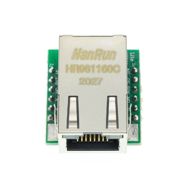 W5500 Mini módulo de red Ethernet interfaz SPI protocolo Ethernet TCP/IP Compatible con WIZ820io HR 961160 C