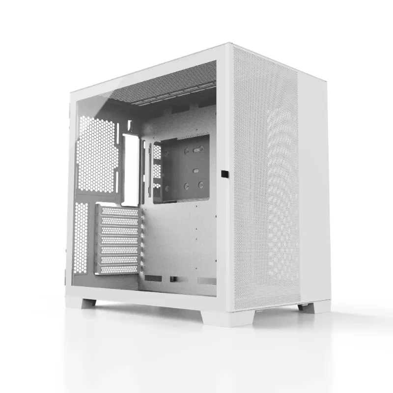 for SAMA 360mm Radiator Glass Front PC Case Tower ATX Micro ATX  Mini ITX  Case Tempered Glass PC Gaming Case