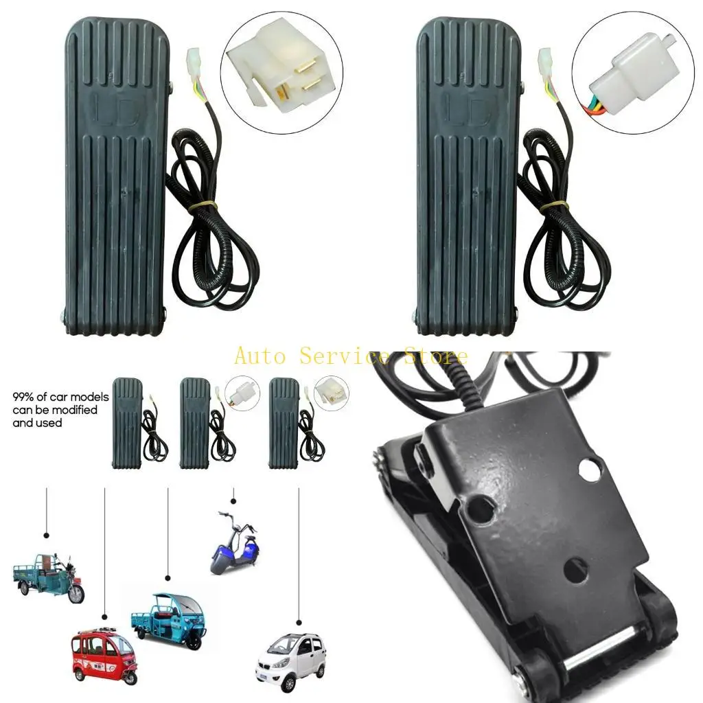 

462A Motorcycles Pedal Plastic ATV Foot Accelerator Throttle Speed Control Universal used for Electric Bikes Scooters ATV