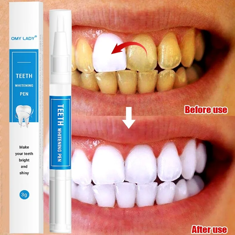 Teeth Whitening Serum Pen Tooth Brightening Serum Effective Remove Plaque Stains Oral Hygiene Essence Teeth Cleaning Product