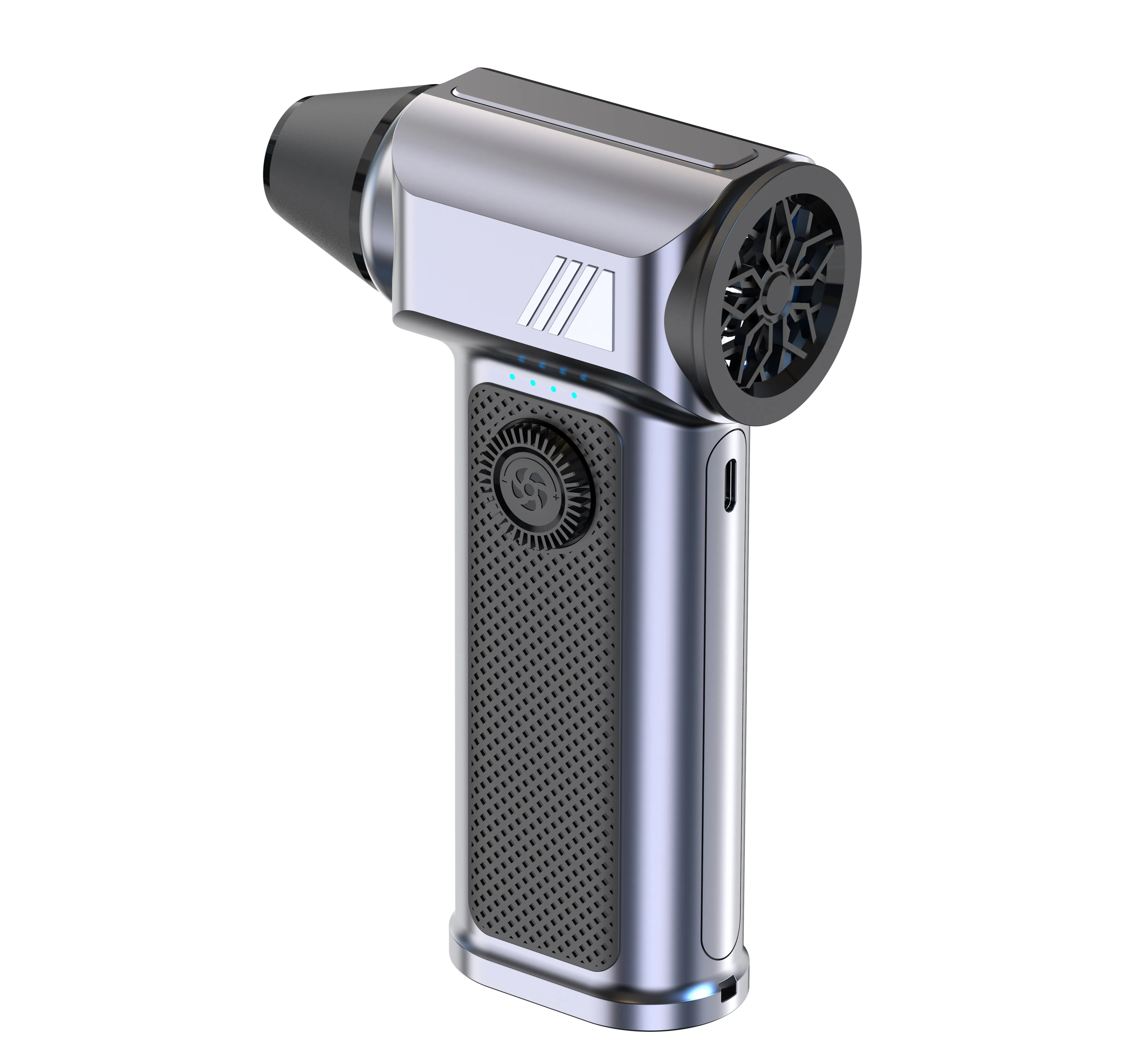 Super Power Turbo Fan Air Duster Battery-Powered Violent Jetdry Car BBQ Blower 180G Air Power 4000mAh*2 Battery 30-45min Runtime
