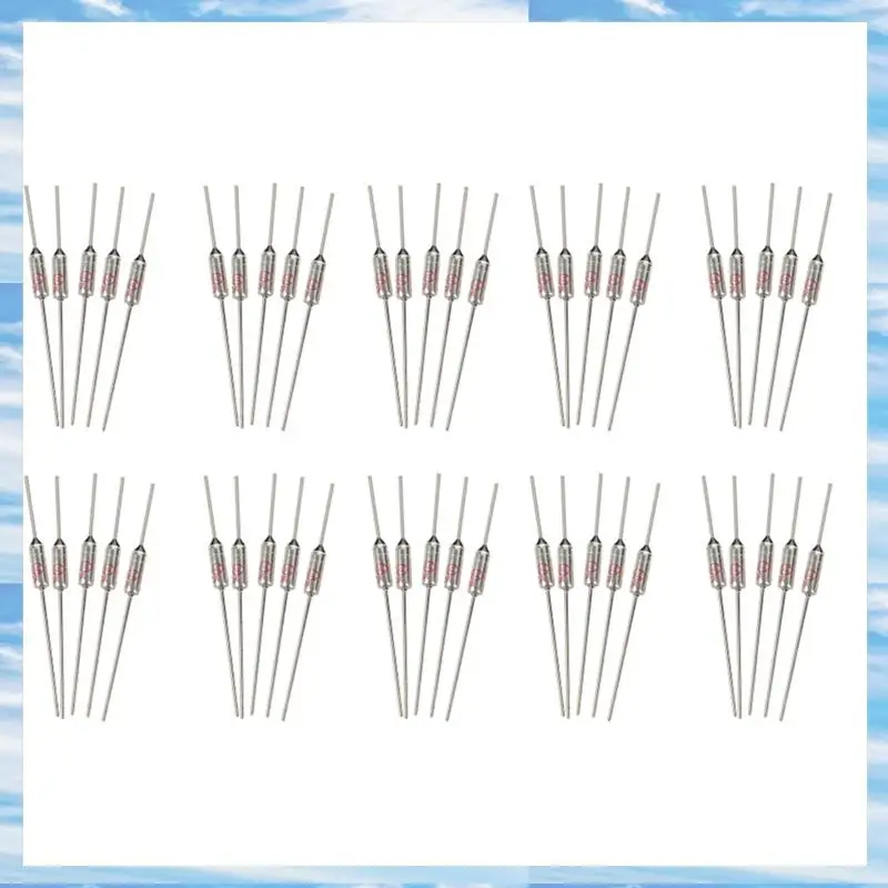 T31C-50 قطعة قطع الدائرة TF 185 مئوية 250 فولت 10A الصمامات الحرارية لدرجة الحرارة