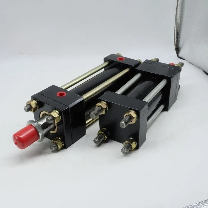 Industrial busbar bending workshop press 100 tons single-acting copper-aluminum rod hydraulic cylinder