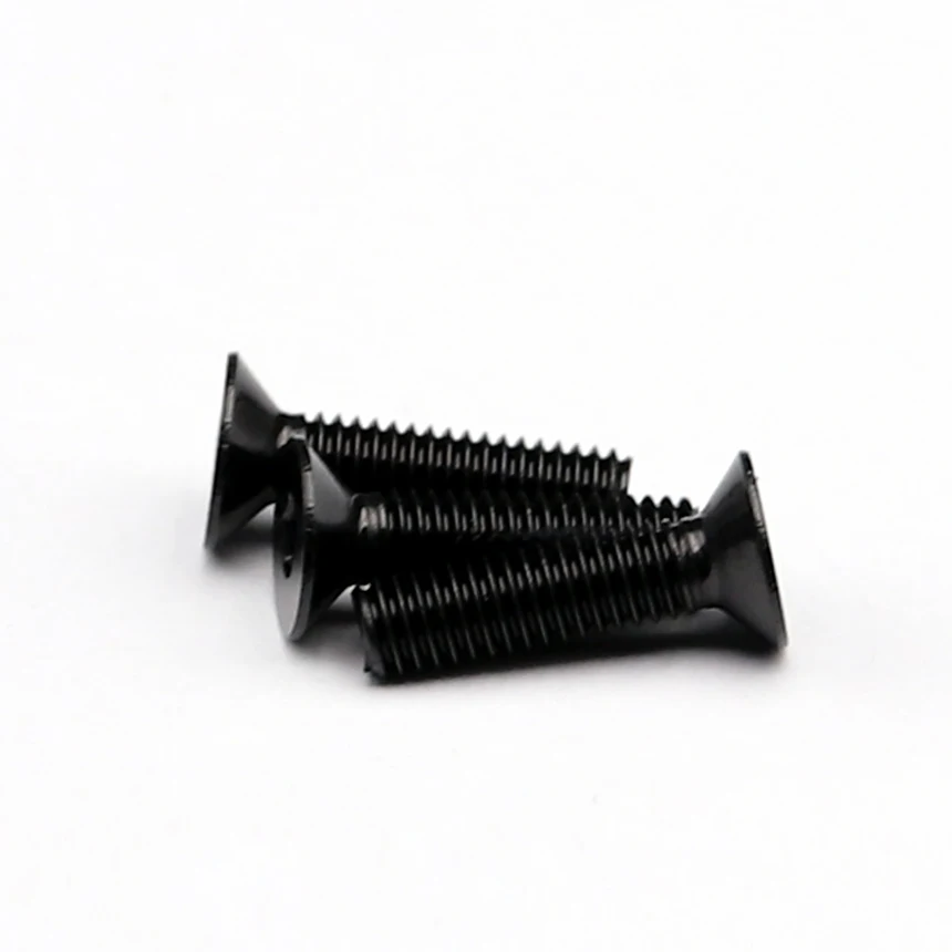 M3 M4 M5*5/6/8/10/12/16/20/25/30 Black 304 Stainless Steel DIN7991 Bolt Hex Hexagon Socket Flat CSK Countersunk Head Screw