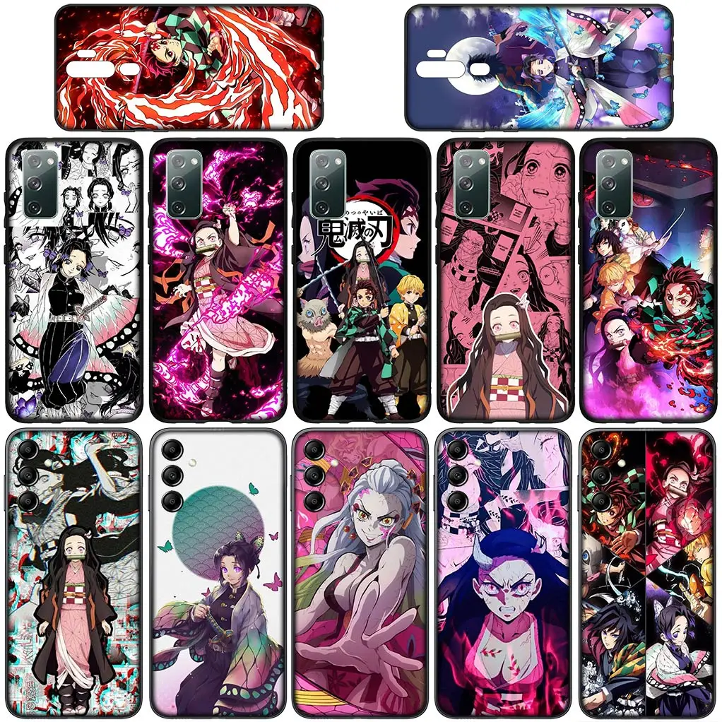 Kochou Shinobu Demon Slayer Nezuko Tanjirou Phone Cover for Huawei Y7A Y6P Y5P Y6 Y7 Y9 Prime 2018 2019 Y8P Y9A Y8S P Smart Case