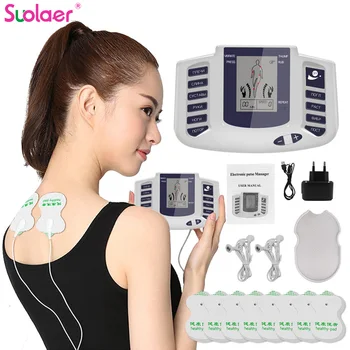 Tens Unit EMS Body Massager Microcurrents Electric Muscle Stimulator Tens Low Frequency Pulse Pain Relief Relaxer Physiotherapy