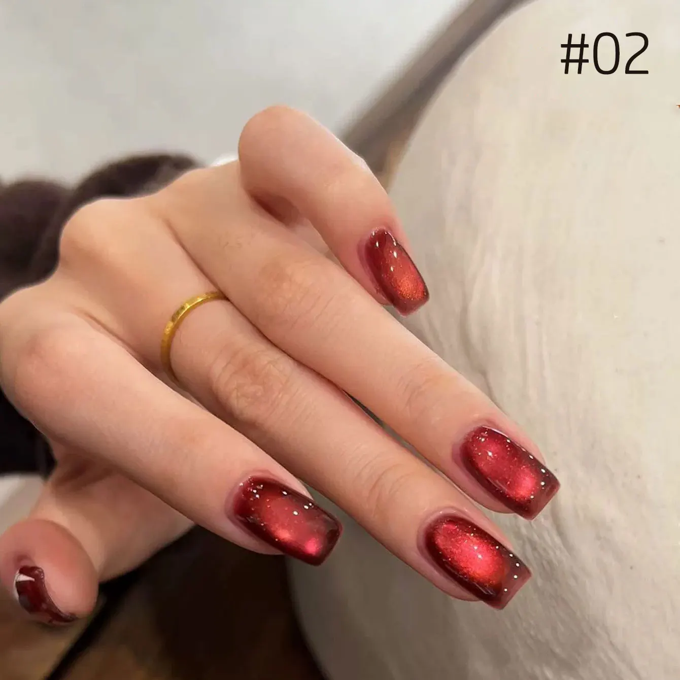 MIANEL Orion Nebula Katzenauge Gel-Nagellack Funkelnder Kristall-Schimmer Blau Lila Gold 2026 Frühling/Sommer Einzigartig Speziell