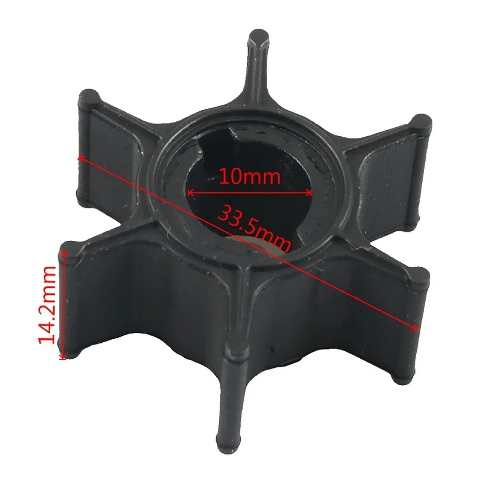 Outboard Motor Water Pump Impeller OEM 17461-97JM0, 17461-97J00 Replacement Parts For Suzuki Outboard 2.5HP BF2.5 2006-UP