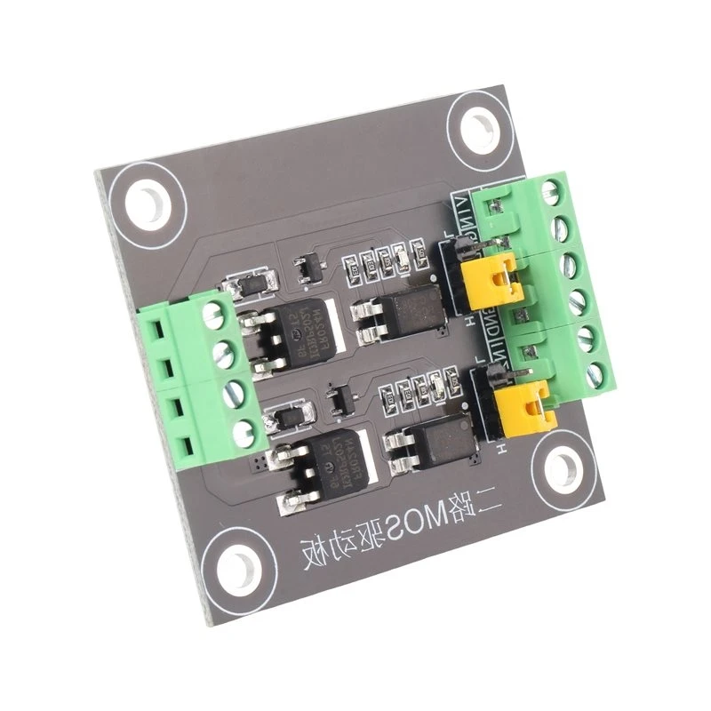 PWM 2-Channel MOSFET Electronic Switch Control Board, Single-Chip Microcomputer Signal Amplification Amplifier Module