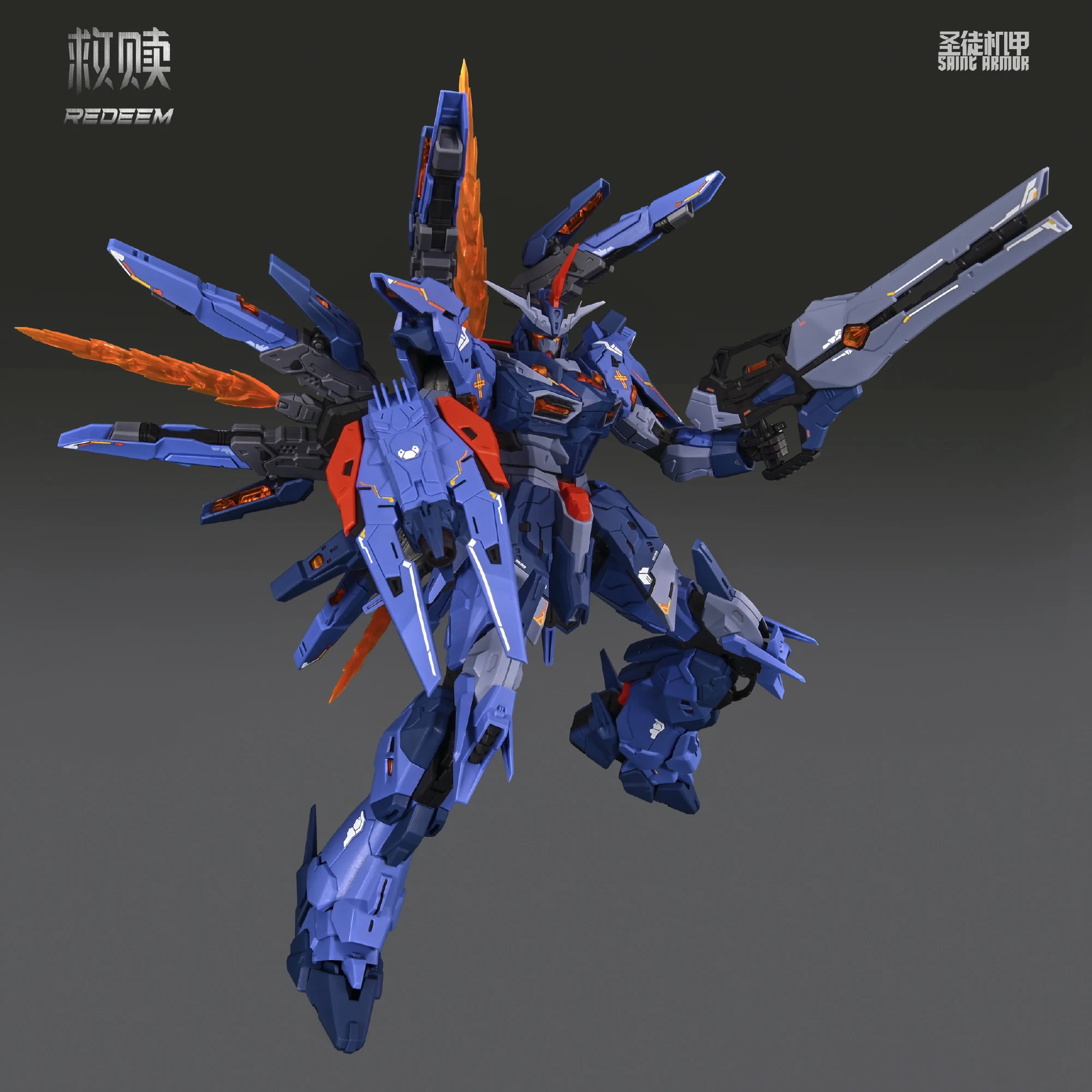 ZAOWORKSHOP Saint Armor Redeem MG 1/100 Montage Modell Kits Action Anime Figuren Sammlung Roboter Spielzeug Geschenke Mobile Suit