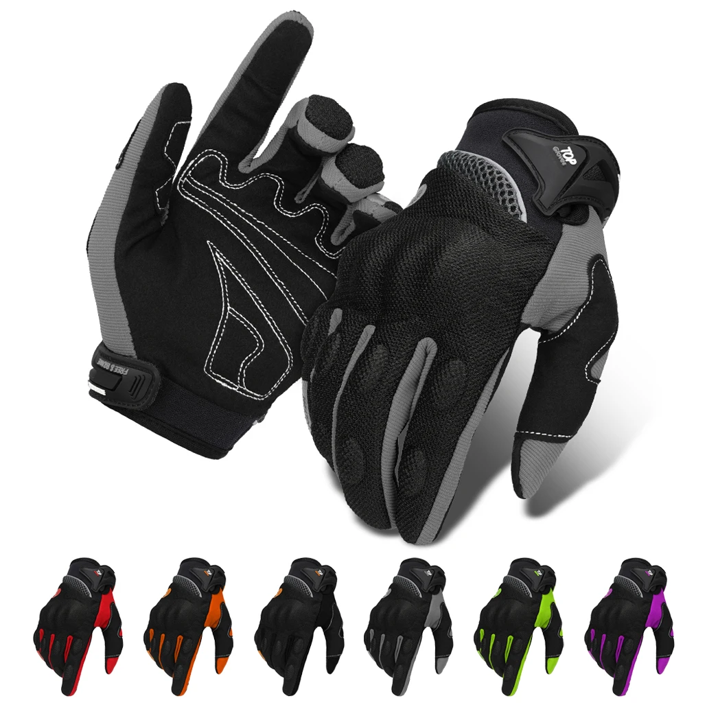 

Motorcycle Gloves Men Women Motorbike Full Finger Gloves Touch Screen Outdoor Motocross Non-slip Riding Gloves Wear-Resistant