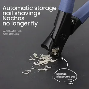 Set Gunting Kuku Tebal Pemotong Kuku Palsu Tahan Percikan Alat Pedikur Ujung Kuku Alat Pedikur Alat Manikur Profesional 10 set pedikur penjualan terbaik - №